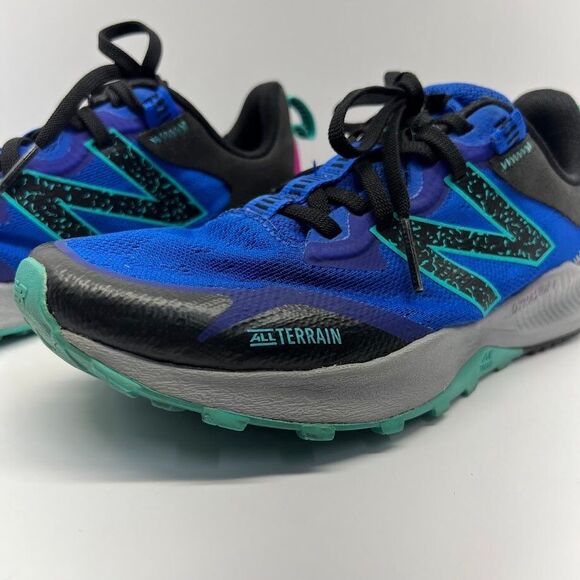 New Balance Nitrel Dynasoft Blue/Pink Trail‎ Running Shoes WTNTRLL4 Women's 9.5 - Picture 2 of 9
